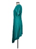 Lewit 100% Viscose Solid Teal Cocktail Dress Size 12 - photo 5