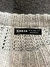 Shein 100% Acrylic Solid Gray Pullover Sweater Size 2 - photo 7