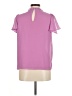 1.State 100% Polyester Purple Short Sleeve Blouse Size M - photo 2
