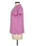 1.State 100% Polyester Purple Short Sleeve Blouse Size M - photo 5