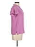 1.State 100% Polyester Purple Short Sleeve Blouse Size M - photo 4