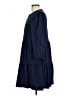Gap Solid Blue Casual Dress Size L (tall) - photo 5