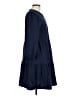 Gap Solid Blue Casual Dress Size L (tall) - photo 4
