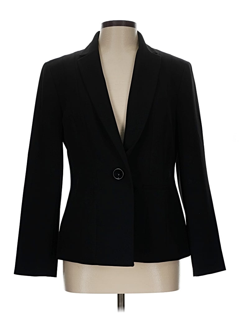 Pre-owned Kasper Blazer Jacket In Black