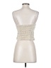 Zara Stripes Ivory Sleeveless Top Size S - photo 2