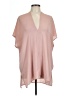 Karlie 100% Polyester Pink Short Sleeve Blouse Size L - photo 1