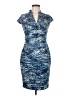 Calvin Klein Tweed Blue Cocktail Dress Size 6 (petite) - photo 1