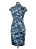 Calvin Klein Tweed Blue Cocktail Dress Size 6 (petite) - photo 2