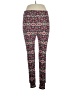 Lularoe Print Red Leggings Size 1X (Tall & Curvy) - photo 1