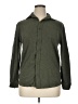 Unbranded 100% Cotton Solid Green Long Sleeve Button-Down Shirt Size XL - photo 1