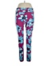Lularoe Floral Blue Leggings Size 1X (Tall & Curvy) - photo 1