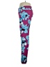 Lularoe Floral Blue Leggings Size 1X (Tall & Curvy) - photo 5