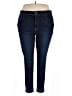 Angels Solid Blue Jeans Size 22 - photo 1