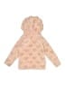 H&M 100% Polyester Hearts Pink Zip Up Hoodie 9-12 MO / 12 MO - photo 2