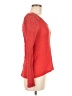 Lucky Brand Red Long Sleeve Top Size M - photo 4