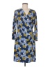 Anne Klein Print Blue Casual Dress Size 8 (estimated) - photo 1