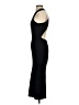Line & Dot Solid Black Cocktail Dress Size S - photo 5