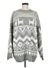 H&M Chevron-herringbone Gray Pullover Sweater Size M - photo 1