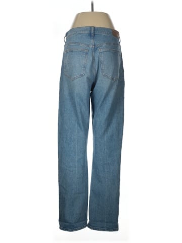 Madewell The Tall '90s Straight Jean in Rondell Wash: Crease Edition (view 2)