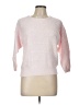 United States Sweaters 100% Cotton Hearts Pink Pullover Sweater Size L - photo 1
