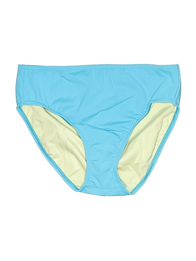 Pre-owned Lands' End Swimsuit Bottoms In Blue