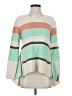 La Fee Verte Color Block Green Pullover Sweater Size S - photo 1