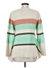 La Fee Verte Color Block Green Pullover Sweater Size S - photo 2