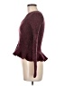 Moda International Burgundy Pullover Sweater Size M - photo 5