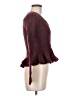 Moda International Burgundy Pullover Sweater Size M - photo 4