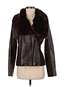 Elie Tahari Leather Jacket