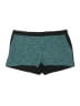 Chaiken Color Block Teal Shorts Size 12 - photo 1