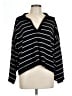 Max Studio Stripes Black Cardigan Size L - photo 1