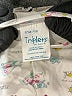 Triplets Print Ivory Long Sleeve Onesie Size 0-3 mo - photo 3