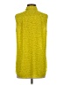 CAbi 100% Polyester Yellow Sleeveless Blouse Size S - photo 2