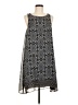 Max Studio 100% Polyester Paisley Black Casual Dress Size M (estimated) - photo 1