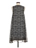 Max Studio 100% Polyester Paisley Black Casual Dress Size M (estimated) - photo 2