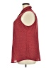 Roz & Ali 100% Polyester Polka Dots Red Sleeveless Blouse Size 2X - photo 5