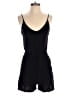 H&M 100% Viscose Solid Black Romper Size XS - photo 1