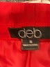 Deb 100% Polyester Red Blazer Size S - photo 6