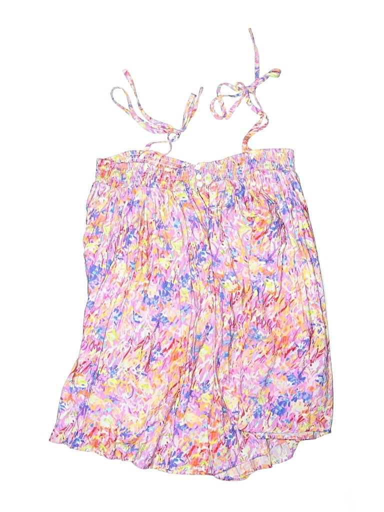 Pre-owned Millibon Overall Shorts In Purple