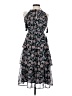 Aqua 100% Polyester Paisley Gray Cocktail Dress Size XS - photo 1