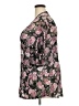Beware! Floral Black 3/4 Sleeve Blouse Size 20 (estimated) - photo 5