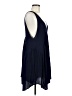 Millibon Solid Blue Casual Dress Size M - photo 4