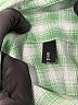 Assorted Brands Checkered-gingham Green 3/4 Sleeve Button-Down Shirt Size 5X (estimated) - photo 7