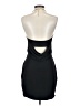 BCBGMAXAZRIA Solid Black Cocktail Dress Size S - photo 2
