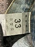 mnml 100% Cotton Blue Denim Shorts Size 33 waist - photo 3
