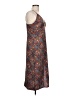 Shein 100% Polyester Paisley Brown Cocktail Dress Size L - photo 4