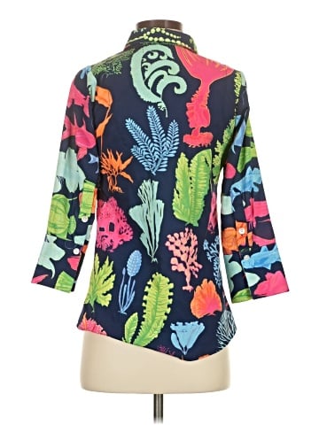 Gretchen Scott Designs 3/4 Sleeve Blouse (view 2)