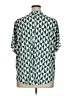 Lane Bryant Teal Short Sleeve Blouse Size 14 - 16 Plus - photo 2