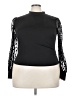 Shein Curve 100% Polyester Black Long Sleeve Top Size 4XL - photo 1